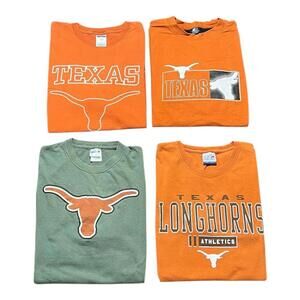 Vintage University Of Texas Longhorns T-shirt lot of 4
